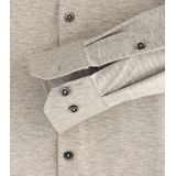 VENTI - Modern Fit - Overhemd - Grijs - Jersey