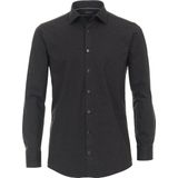VENTI modern fit overhemd, jersey, antraciet