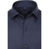CASA MODA - Overhemd - Blauw - Twill - Extra Lange Mouwen