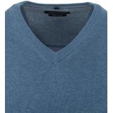 Casa Moda - Trui - Blauw - Katoen