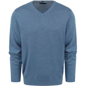 Casa Moda - Trui - Blauw - Katoen