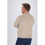 CASA MODA - Comfort Fit - Vest - Beige - Zacht en Soepel Breisel