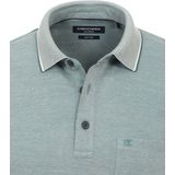 Redmond regular fit poloshirt - turquoise melange