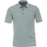 Redmond regular fit poloshirt - turquoise melange