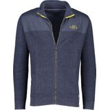 Casa Moda - Vest - Blauw - Katoen - Geprint Design