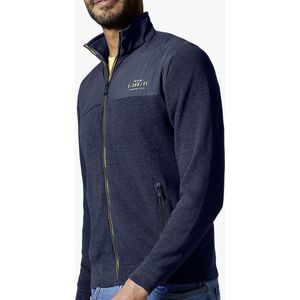 Casa Moda - Gebreid vest - Heren - Blauw - Katoen - 433996000