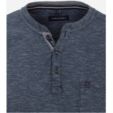 CASA MODA comfort fit heren T-shirt - blauw dessin