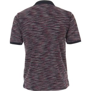 CASA MODA - Polo - Paars - 52% Polyester 48% Katoen - Korte Mouwen