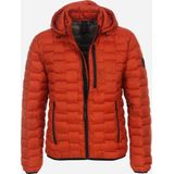 CASA MODA comfort fit tussenjas - oranje - Maat: 4XL