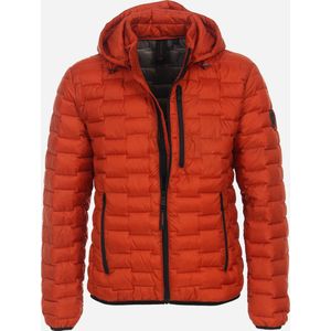Casa Moda - Tussenjas - Oranje - 100% Polyester - Ritszakken