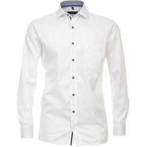 CASA MODA - Modern Fit - Overhemd - Wit - Strijkvrij