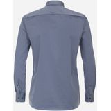 CASA MODA - Overhemd - Blauw - 100% Katoen - Kent Kraag - Lange Mouwen