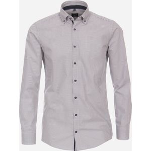 Venti Overhemd blauw, Bedrukt