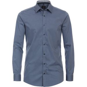 Venti Overhemd blauw, Faux-uni