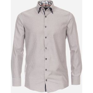 VENTI - Modern Fit - Overhemd - Oranje - Strijkvrij - Boordmaat: 42