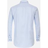 CASA MODA - Comfort Fit Overhemd - Blauw - Strijkvriendelijk