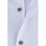 CASA MODA - Comfort Fit Overhemd - Blauw - Strijkvriendelijk