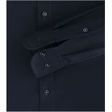 CASA MODA - Comfort Fit Overhemd - Blauw - Strijkvriendelijk