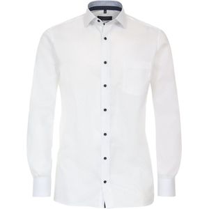 CASA MODA - Overhemd - Wit - Popeline - Strijkvriendelijk