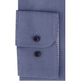 CASA MODA - Overhemd - Blauw - 100% Katoen - Kent Kraag - Lange Mouwen