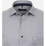 CASA MODA - Modern Fit - Overhemd - Bruin Dessin - Strijkvriendelijk