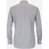 CASA MODA - Modern Fit - Overhemd - Bruin Dessin - Strijkvriendelijk