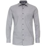 CASA MODA - Modern Fit - Overhemd - Bruin Dessin - Strijkvriendelijk
