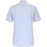CASA MODA - Comfort Fit - Overhemd - Blauw - Korte Mouw - Strijkvrij