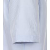 CASA MODA Overhemd - Blauw - Katoen - Korte Mouwen - Kent Kraag