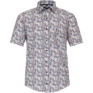 Casa Moda - Overhemd - Wit - Katoen - Bomenprint