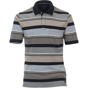 CASA MODA - Comfort Fit - Poloshirt - Beige - Korte Mouwen