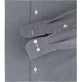 CASA MODA - Comfort Fit - Overhemd - Blauw met Wit Geruit - Strijkvriendelijk - Boordmaat: 49