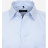 CASA MODA - Blauw Gestreept Overhemd - 100% Katoen - Kent Kraag - Lange Mouwen