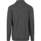 Casa Moda Half Zip Pullover Donkergroen - Heren - Pullovers
