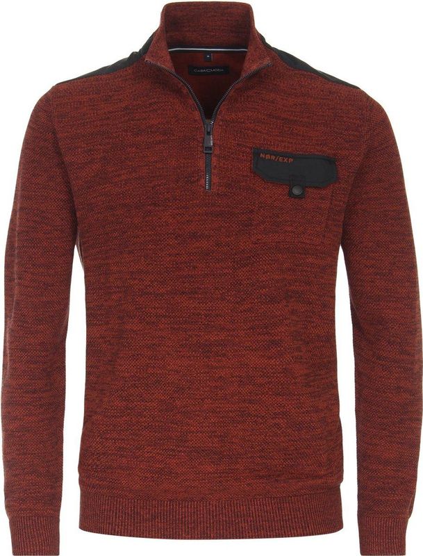 CASA MODA - Schipperstrui - Blauw - Zacht Breisel