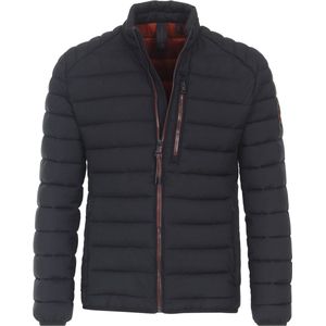 CASA MODA - Comfort Fit - Tussenjas - Blauw - 100% Polyester
