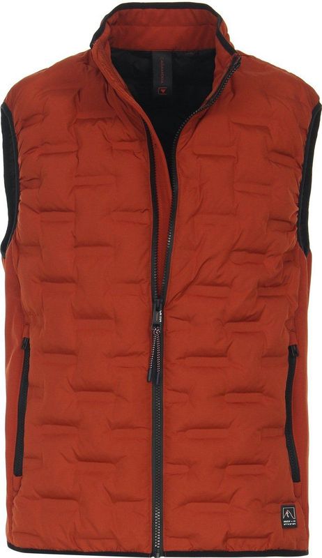 CASA MODA - Comfort Fit Bodywarmer - Oranje