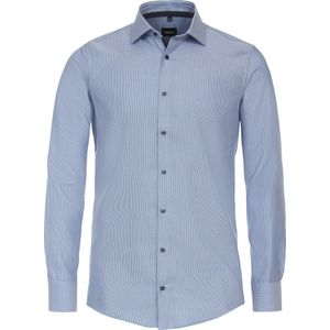 Venti Overhemd blauw, Faux-uni