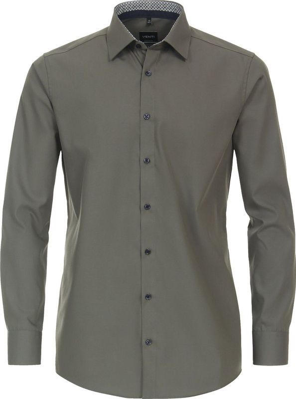 Venti Overhemd groen, Faux-uni