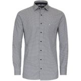 CASA MODA - Multicolor Fantasie - Overhemd - 100% Katoen - Kent Kraag