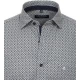 CASA MODA - Multicolor Fantasie - Overhemd - 100% Katoen - Kent Kraag