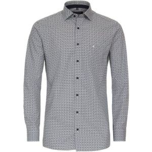 CASA MODA - Multicolor Fantasie - Overhemd - 100% Katoen - Kent Kraag