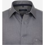 CASA MODA - Comfort Fit Overhemd - Groen - Dobby - Strijkvrij