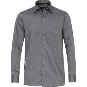 CASA MODA - Comfort Fit Overhemd - Groen - Dobby - Strijkvrij