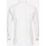 Overhemd - Wit - 100% Katoen - Button Down Kraag - Lange Mouwen