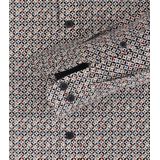 CASA MODA - Multicolor Fantasie - Overhemd - 100% Katoen - Kent Kraag