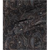 VENTI - Heren Overhemd - Blauw - Twill - Strijkvrij