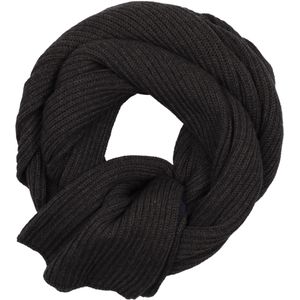 Casa Moda Casual Muts en Sjaal Cadeauset donkergrijs, Effen
