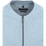 Casa Moda Vest Zip - Navy - Heren - 100% Pima Katoen