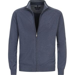 Casa Moda Vest Zip Blauw - Heren